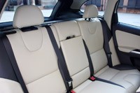 2012 Volvo XC60 R-Design rear seats
