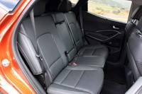 2013 Hyundai Santa Fe Sport rear seats