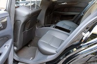 2012 Mercedes-Benz CLS63 AMG rear seats