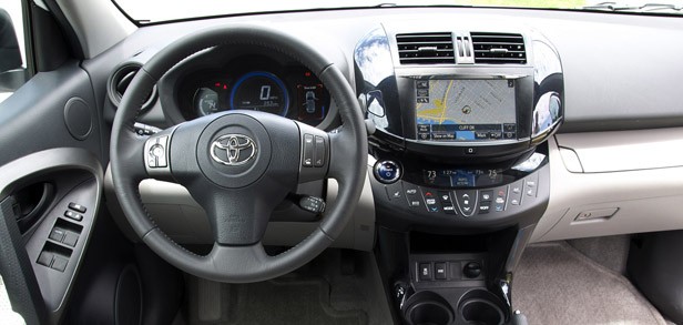 2013 Toyota RAV4 EV interior