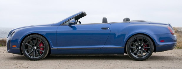 2012 Bentley Continental Supersports Convertible side view
