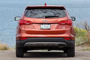 2013 Hyundai Santa Fe Sport rear view