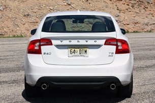 2013 Volvo S60 T5 AWD rear view