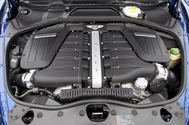 2012 Bentley Continental Supersports Convertible engine
