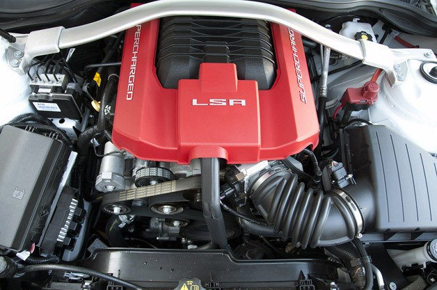 2012 Chevrolet Camaro ZL1 engine