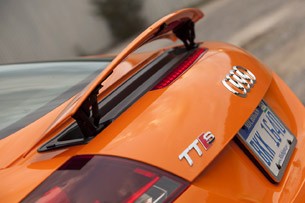 2012 Audi TTS rear spoiler