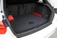 Audi A3 e-tron rear cargo area