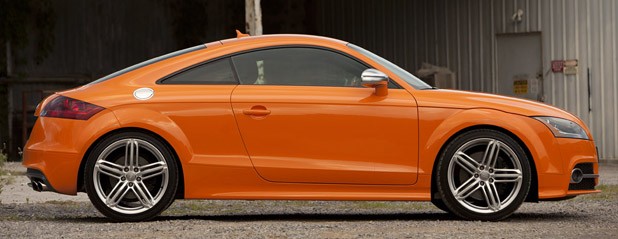 2012 Audi TTS side view