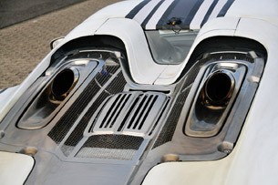 2014 Porsche 918 Spyder engine cover