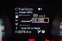 2013 Ford Shelby GT500 fuel economy display