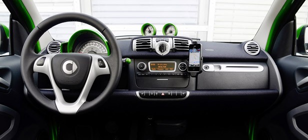 2013 Smart Fortwo Electric Drive interior
