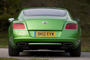 2013 Bentley Continental GT Speed rear view