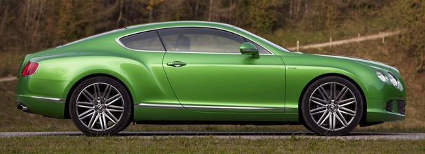 2013 Bentley Continental GT Speed side view