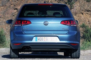 2015 Volkswagen Golf rear view