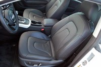 2013 Audi A5 2.0T Quattro front seats
