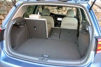 2015 Volkswagen Golf rear cargo area