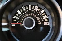 Retrobuilt 1969 Mustang Fastback speedometer