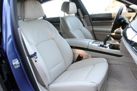 2013 BMW Alpina B7 front seats