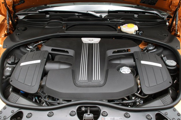 2013 Bentley Continental GT V8 engine