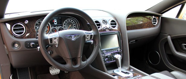 2013 Bentley Continental GT V8 interior