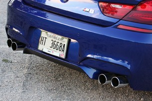2012 BMW M6 Convertible rear bumper