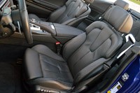 2012 BMW M6 Convertible front seats