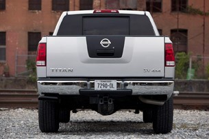 2012 Nissan Titan rear view