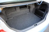 2013 Toyota Camry Hybrid trunk