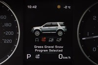 2013 Land Rover LR2 driving mode display