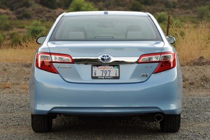 2013 Toyota Camry Hybrid rear view
