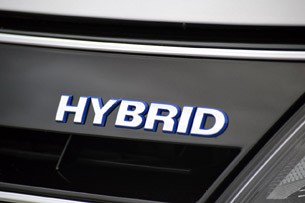 2013 Volkswagen Jetta Hybrid badge