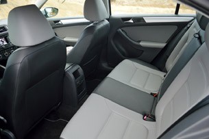 2013 Volkswagen Jetta Hybrid rear seats