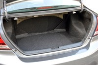 2013 Honda Civic trunk