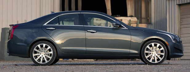 2013 Cadillac ATS 3.6 AWD side view
