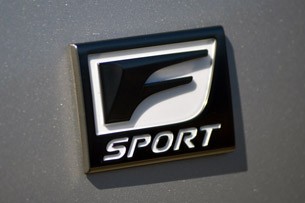 2014 Lexus IS350 F-Sport badge