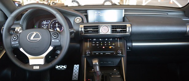 2014 Lexus IS350 F-Sport interior