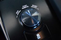 2014 Lexus IS350 F-Sport drive mode control knob