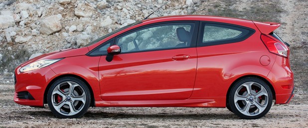 2014 Ford Fiesta ST side view