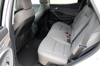 2013 Hyundai Sante Fe Sport rear seats