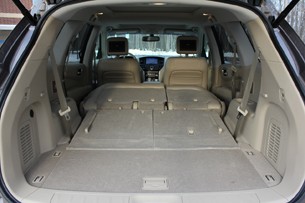 2013 Nissan Pathfinder total cargo area