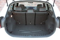 2013 BMW X1 rear cargo area