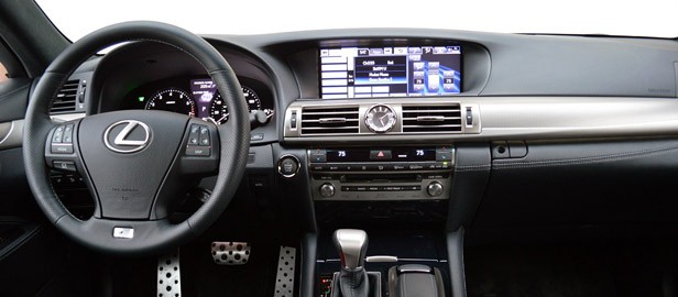 2013 Lexus LS460 F-Sport AWD interior