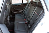2013 BMW X1 rear seats