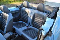 2013 Volkswagen Beetle Turbo Convertible rear seats