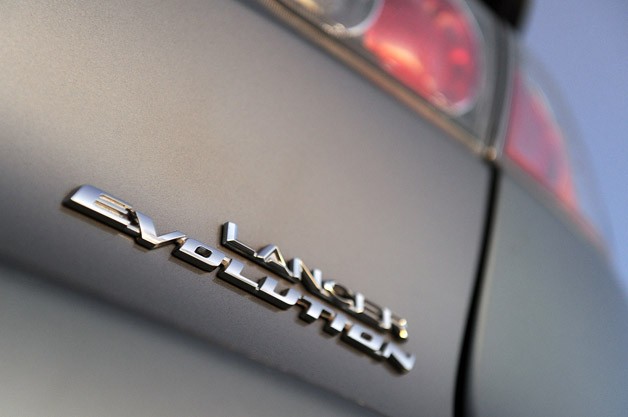 2013 Mitsubishi Lancer Evolution X GSR badge