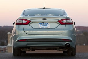 2013 Ford Fusion Hybrid rear view