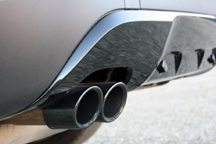 2013 BMW X1 exhaust tips