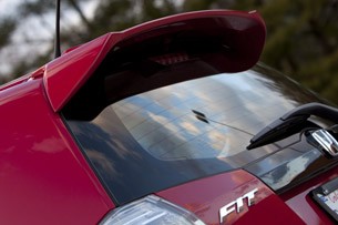 2013 Honda Fit Sport roof spoiler