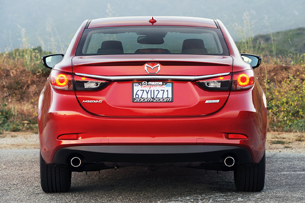 2014 Mazda6 rear view