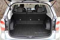 2014 Subaru Forester XT rear cargo area
